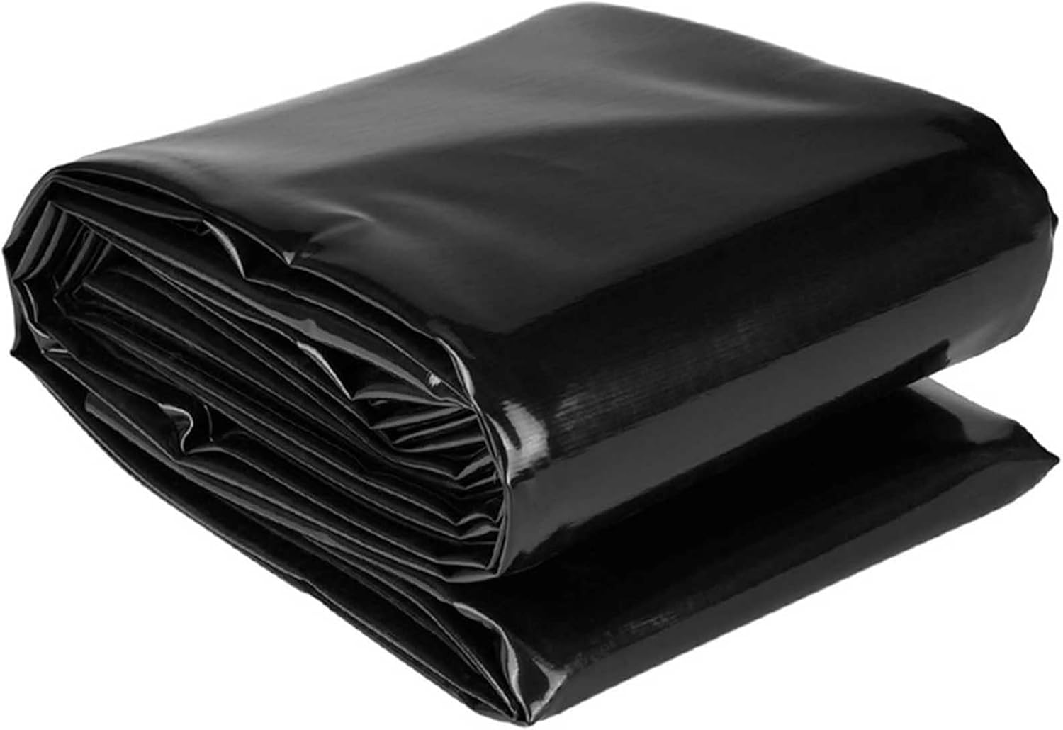 Pond Liner Black Heavy Duty Underlayment Garden Ponds Membrane 0.12mm Flexible Pond Lining Film for Outdoor Koi Ponds Water Garden Reservoirs Foundation Construction(6