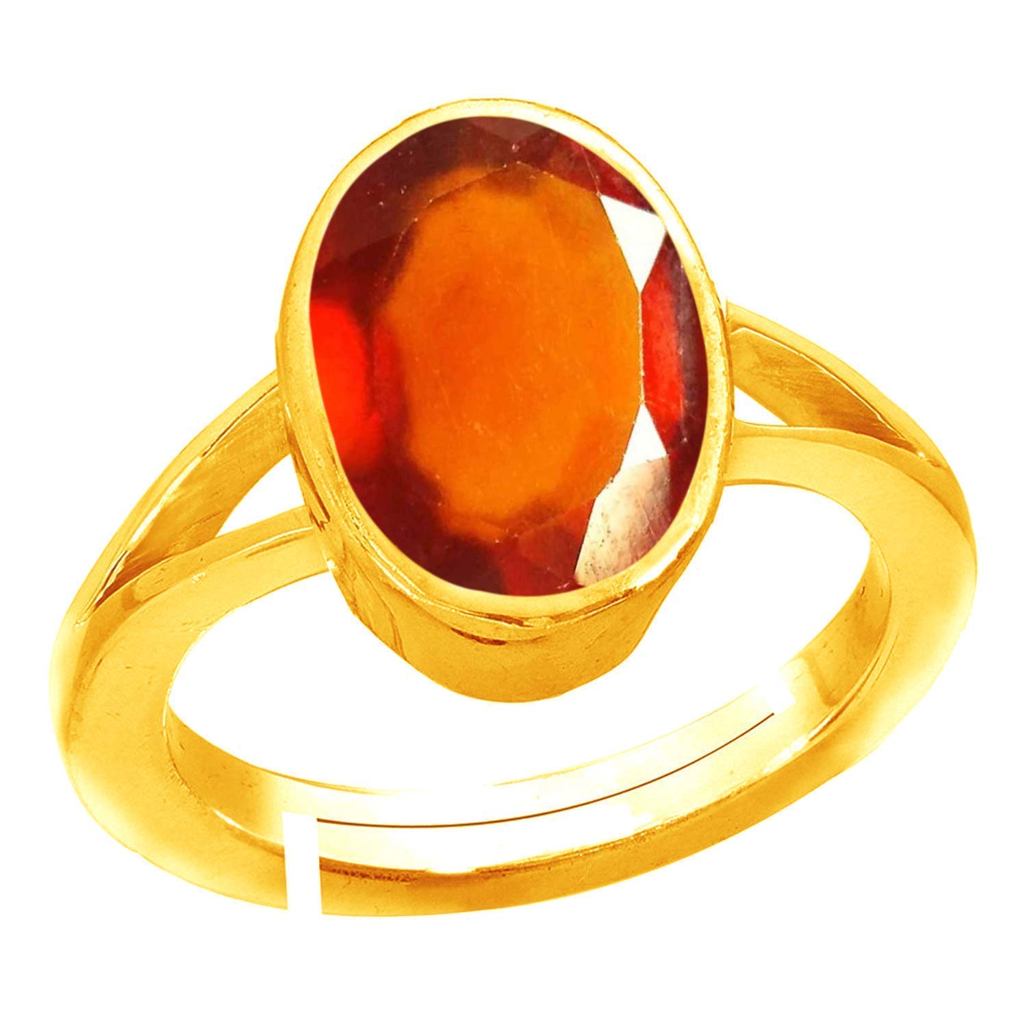 Kirti Sales GEMS 12.25 Ratti Natural Gomed Stone Astrological Gold Ring Adjustable Gomed Hessonite Astrological Gemstone for Men and Women (Lab - Tested) (B08WL3L6MM) Amazon Price History, Amazon Price Tracker