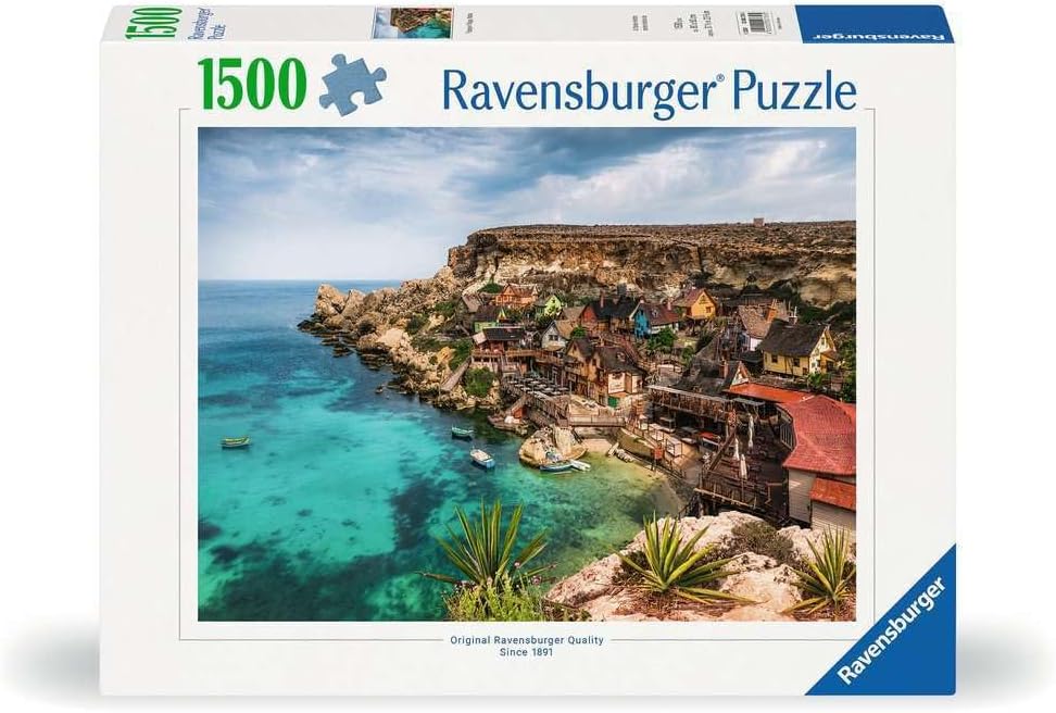 Erwachsenenpuzzle 1500 Teile - Popey Village, Malta