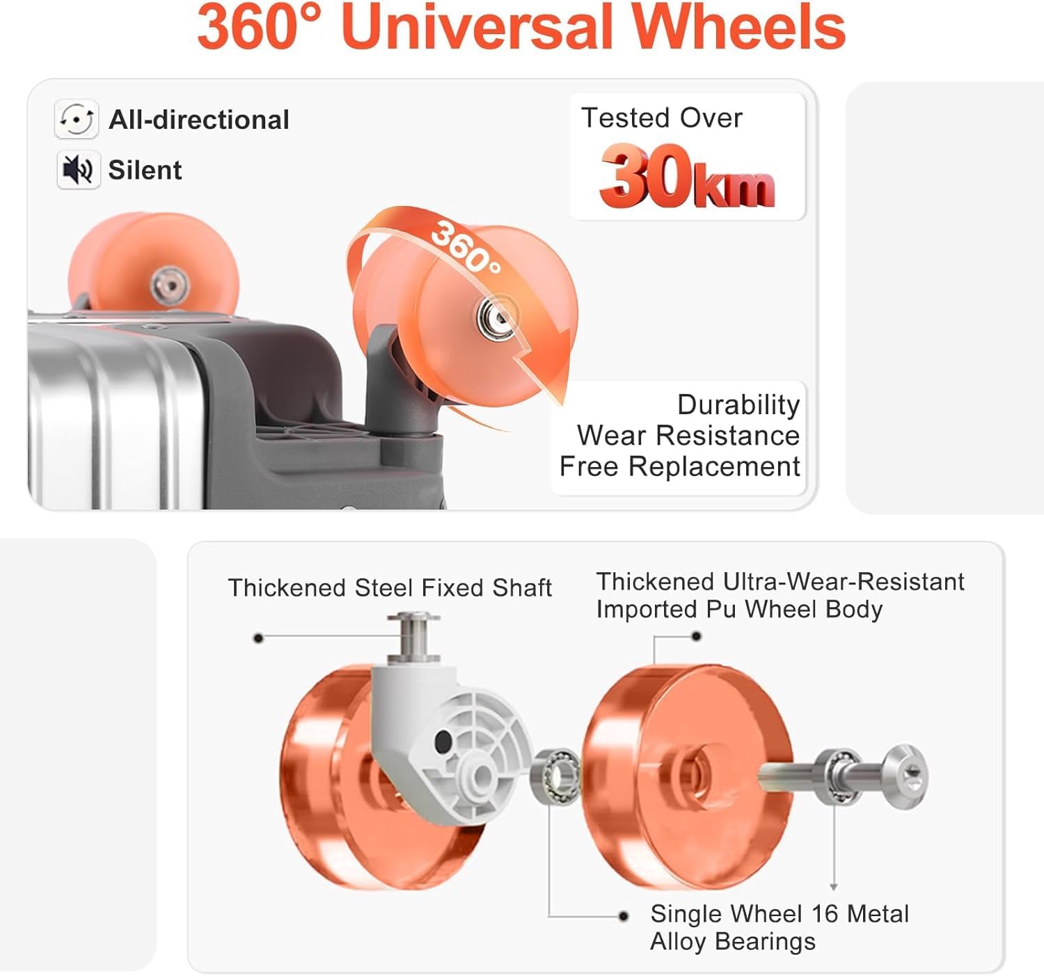 Aluminum Luggage Set（20/28）– 2026 Upgrade Zipperless Suitcase with TSA Lock, 360° Silent Spinner Wheels – Premium Aluminum-Magnesium Alloy Suitcase for Modern Travelers