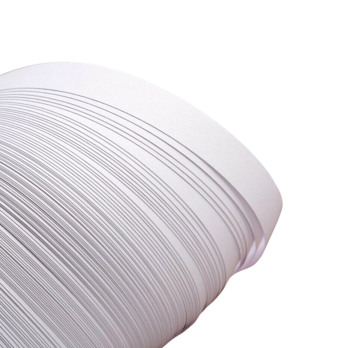 Strisce Carta Per Quilling Bianche 5mm - 120 Pezzi Da 53,8cm Per Biglietti E Decorazioni Fai Da Te
