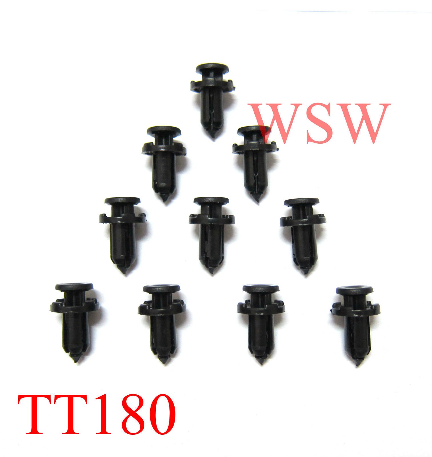 10x Grill Clips Grille Lock Toyota Hilux Ln145 147 Ln166 Pickup 1997-2005 Bumper