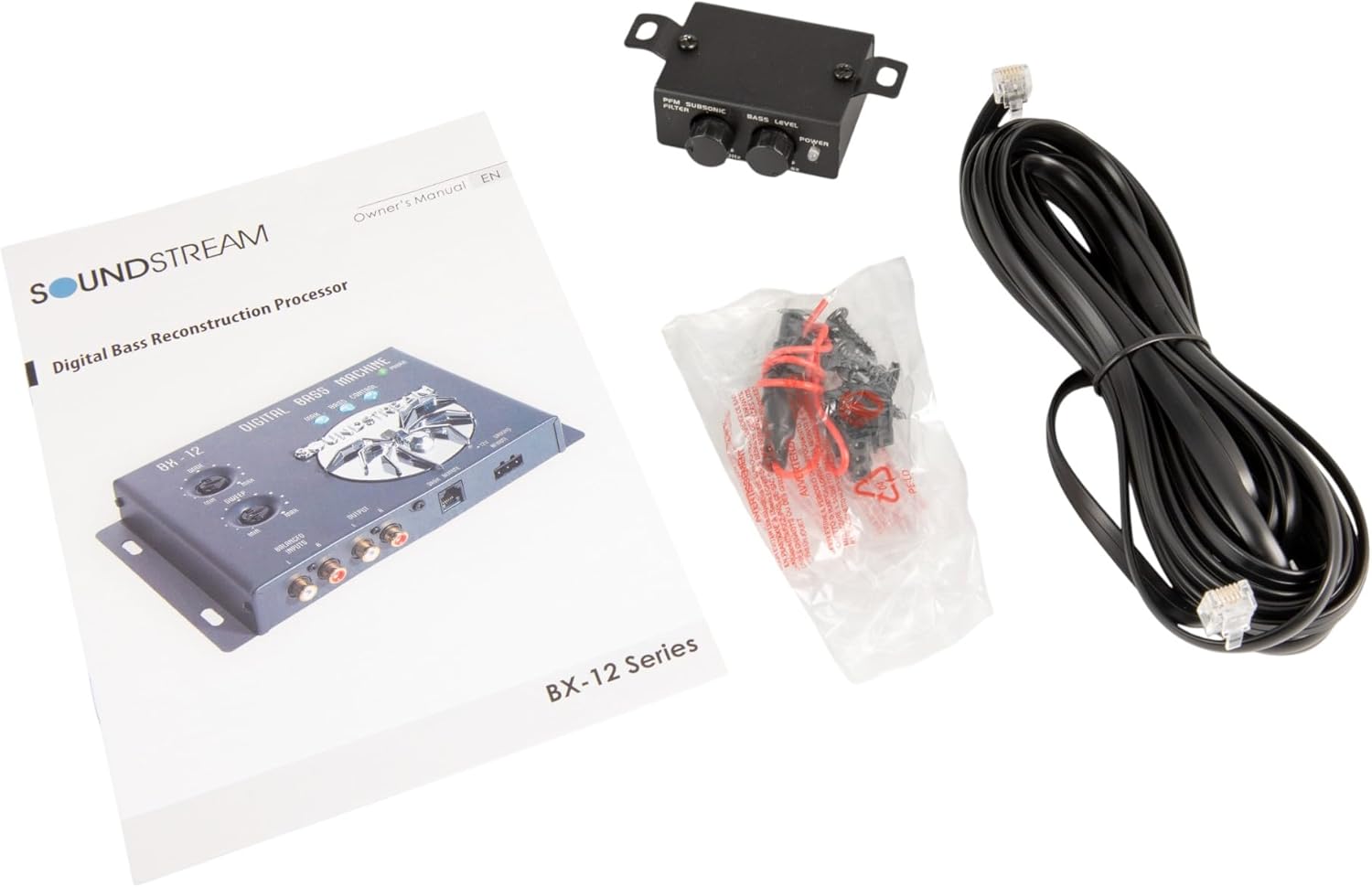 Soundstream BX-12 – Bass Processor | Car Audio Bass Restoration Processor with Remote Control | Epicenter Alternative for Factory & Aftermarket Sound Systems and Subwoofer Bass Booster