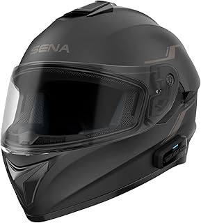 Sena OutForce Smart Helmet Full Face (Matt Black, Medium) (OUTFORCE-MB00M - SP85