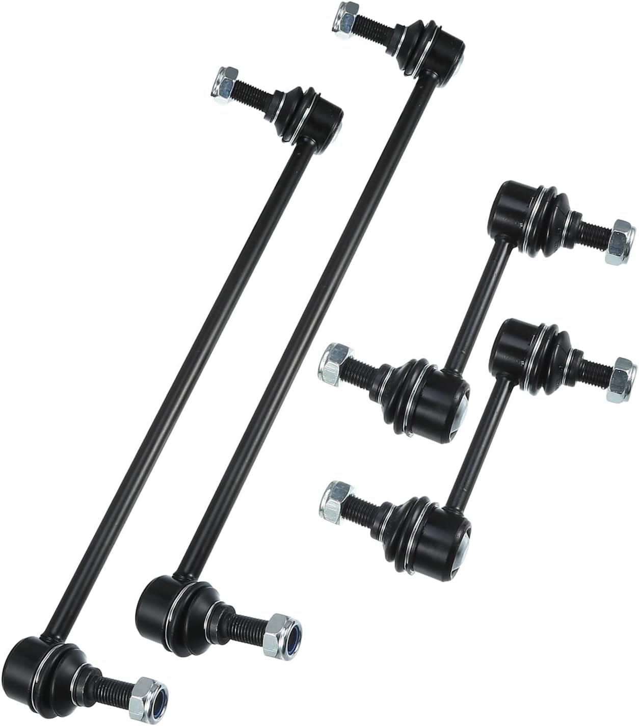 4pcs Front Rear Sway Bar Links Stabilizer Link Kit for Hyundai Santa Fe for Hyundai Veracruz for Kia Sorento Suspension Kit Replacement