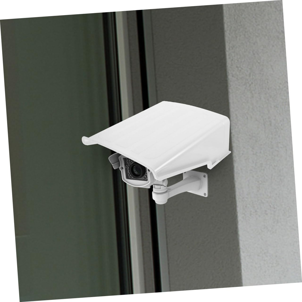 Toddmomy Lot De 2 Protections Universelles pour Caméras De Sécurité, Boîtier Étanche Pare-Soleil, en Plastique Résistant, Adapté Aux Environnements Extérieurs