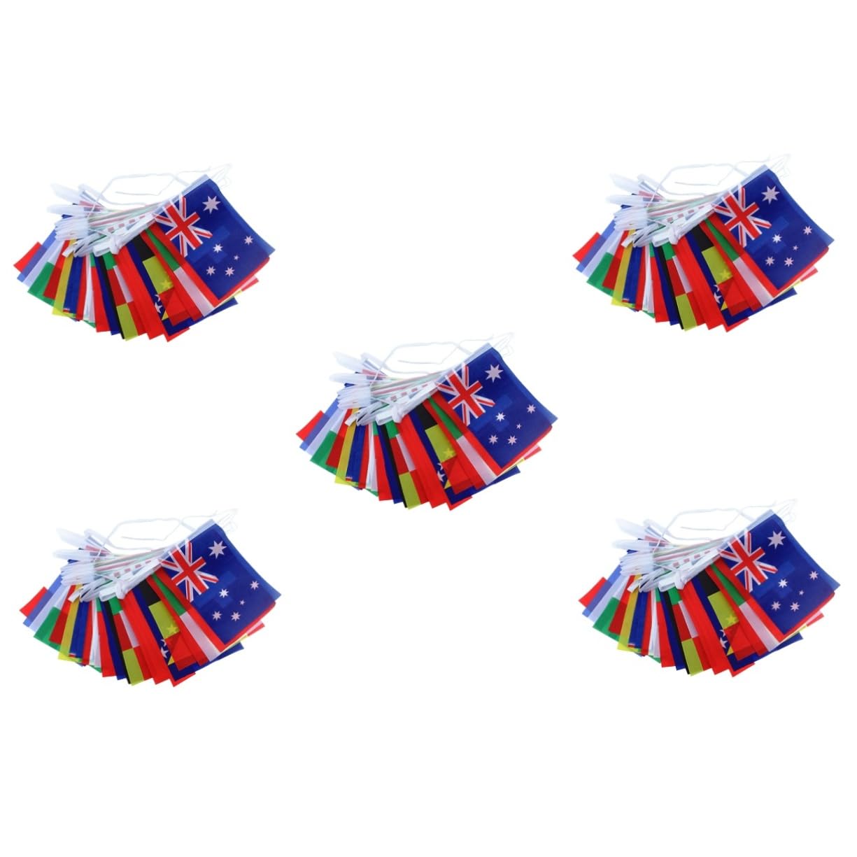 10sets Bandiere Nazionali Per Decorazioni Festive Metri Per Eventi Sportivi e Celebrazioni Internazionali