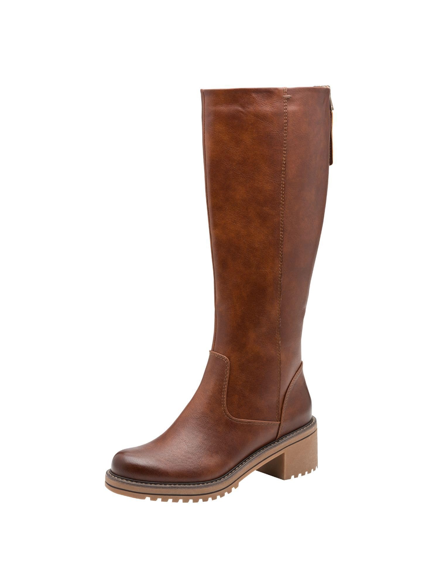 Marco Tozzi Women's 2-25604-45 Boots, Cognac, 8.5 UK