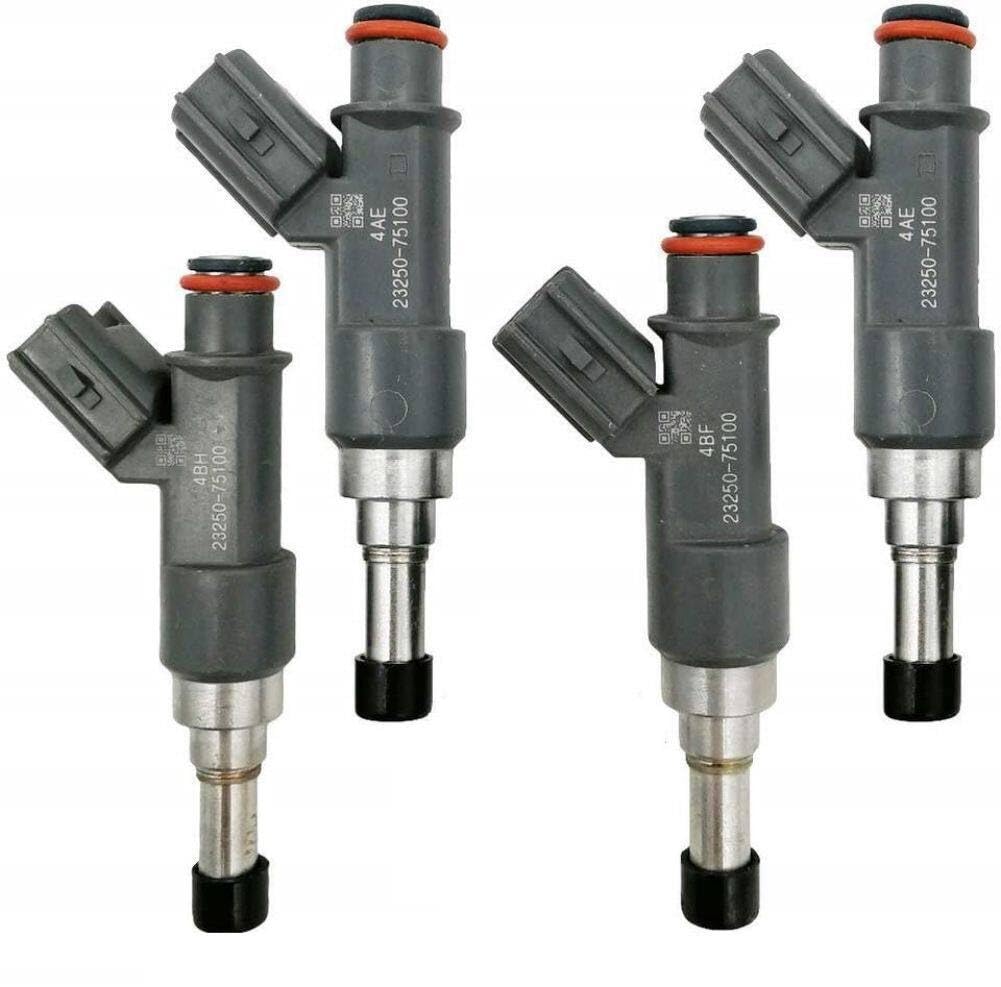 4 unid/set 23250-79155 23209-79205 2325079155 2320979205 inyector de combustible