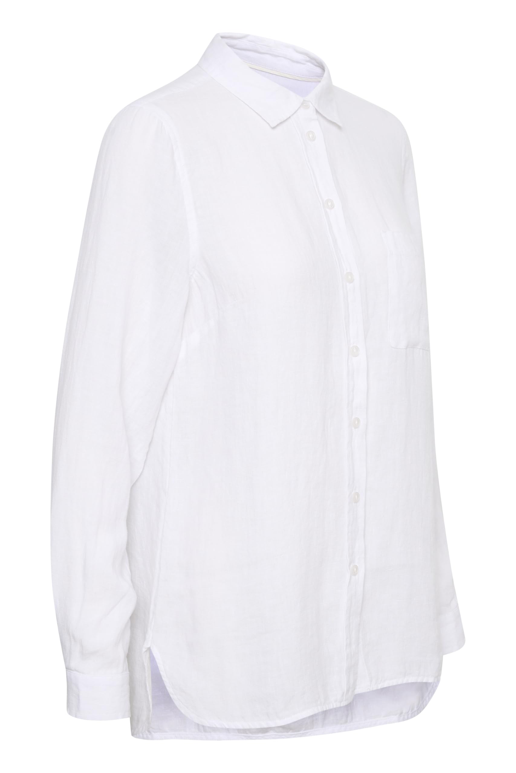 Part Two Women's Button Up Regular Fit Long Sleeves Shirt Collar Femme