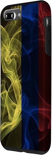 Vista 29 de Funda para iPhone 12 Pro Max Smoky Colombia Bandera - Estilo Humo Colombiano Orgullo