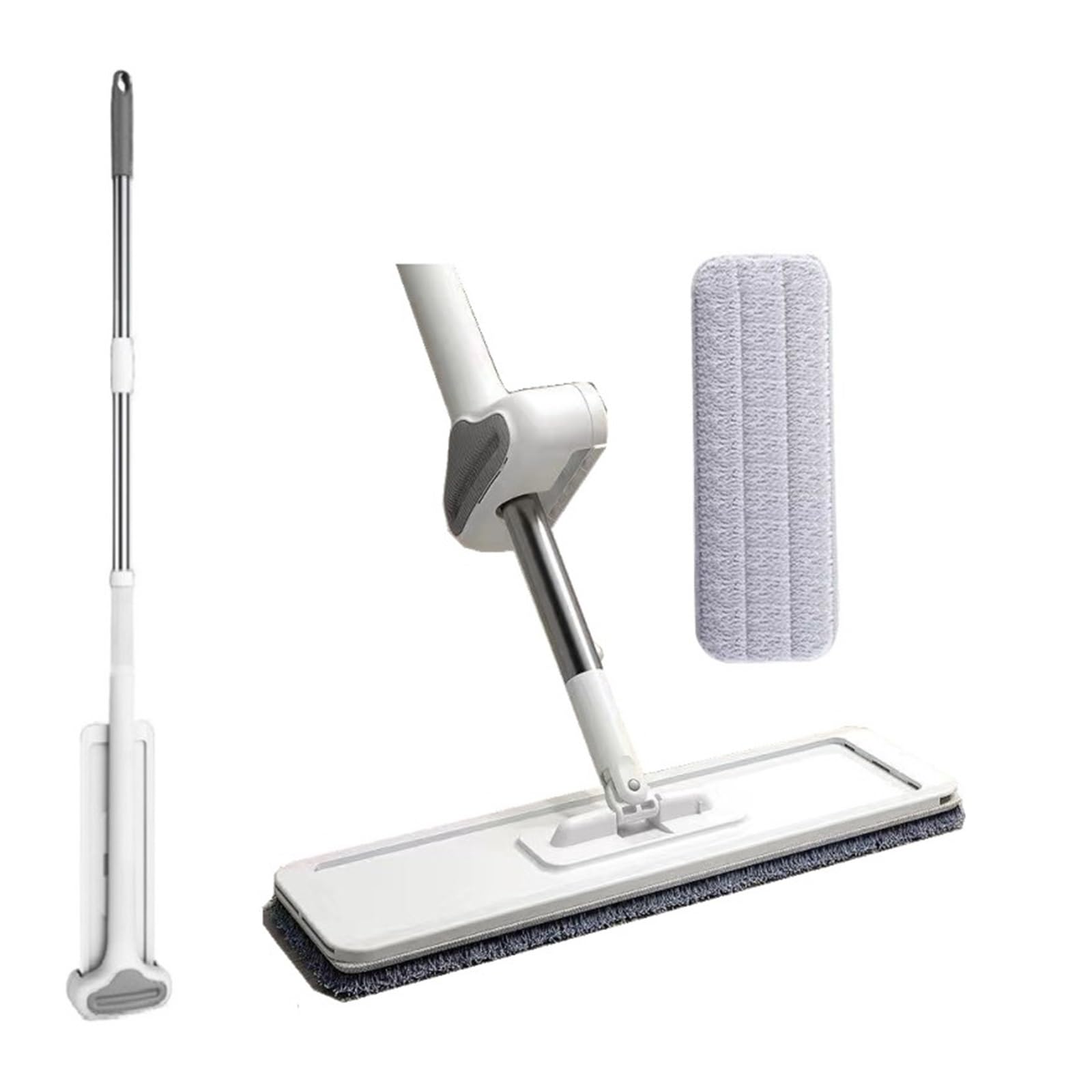 mop, Squeeze Mop Wash Lazy Wet Home Help Wonderlife_aliexpress Lightning Offers for Floor Flat Hand Free Magic House Cleaning Cleaner ( Color : 36cm within 4 pads )