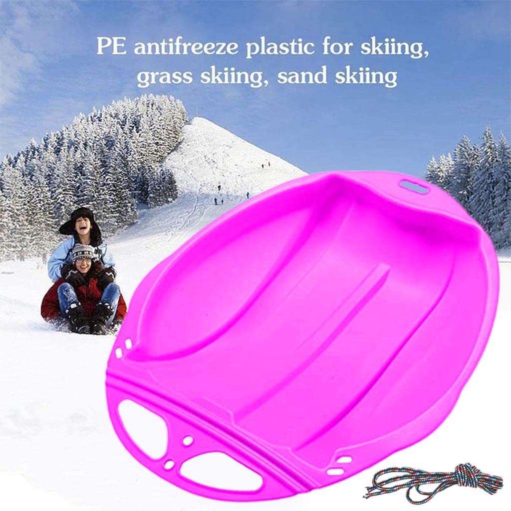 Raquettes à Neige, Fourches de Ski d'hiver, Pistes de Raquettes Portables D'extérieur, Luge à Neige pour Enfants, Neige, Herbe et Glisse