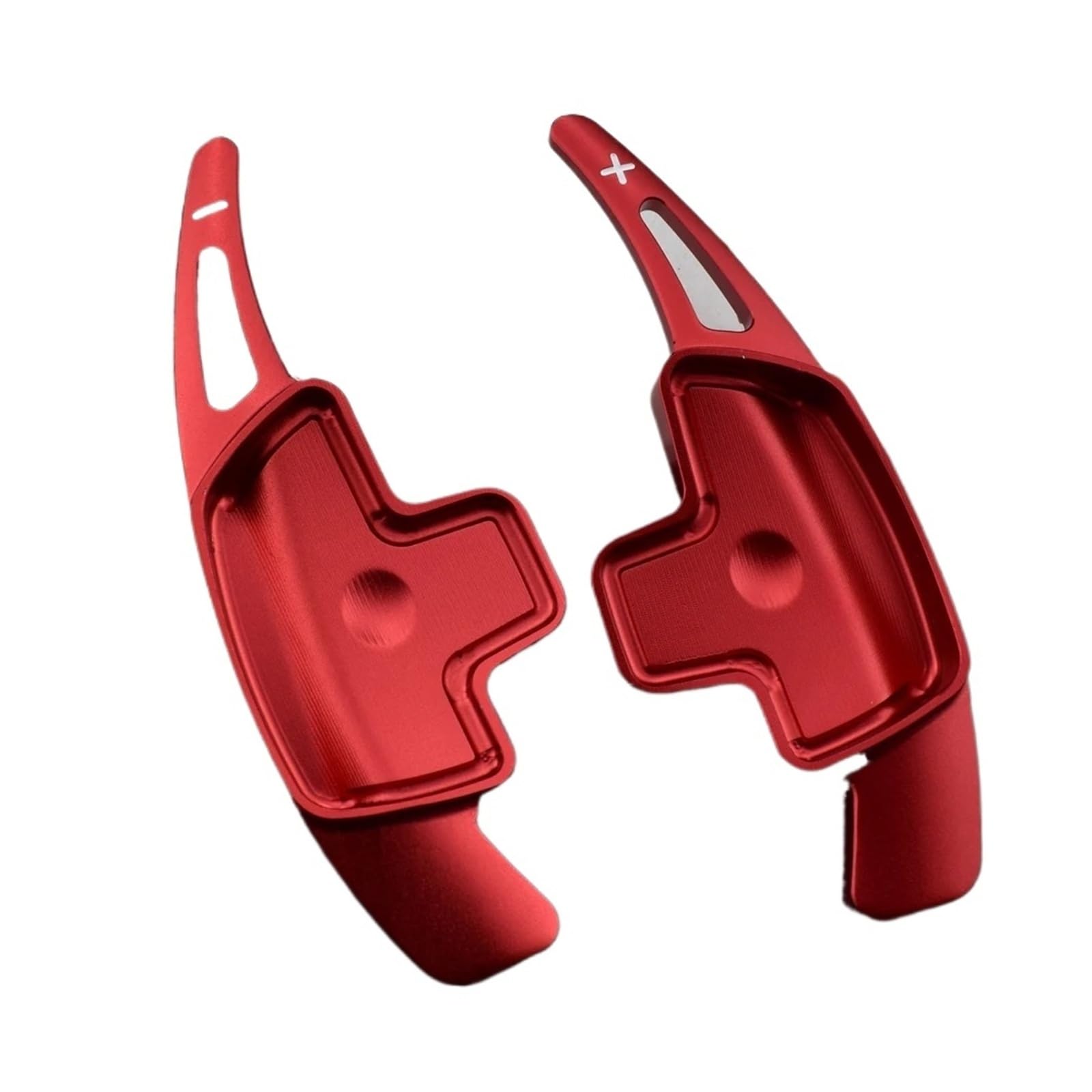 Plmnhss Red Car Steering Wheel Shift Paddle Blade For Benz For A B C E For Gle Class For W176 W205 W246 For C117 For W218 Steering Wheel Paddle Shifter Extension(Red)