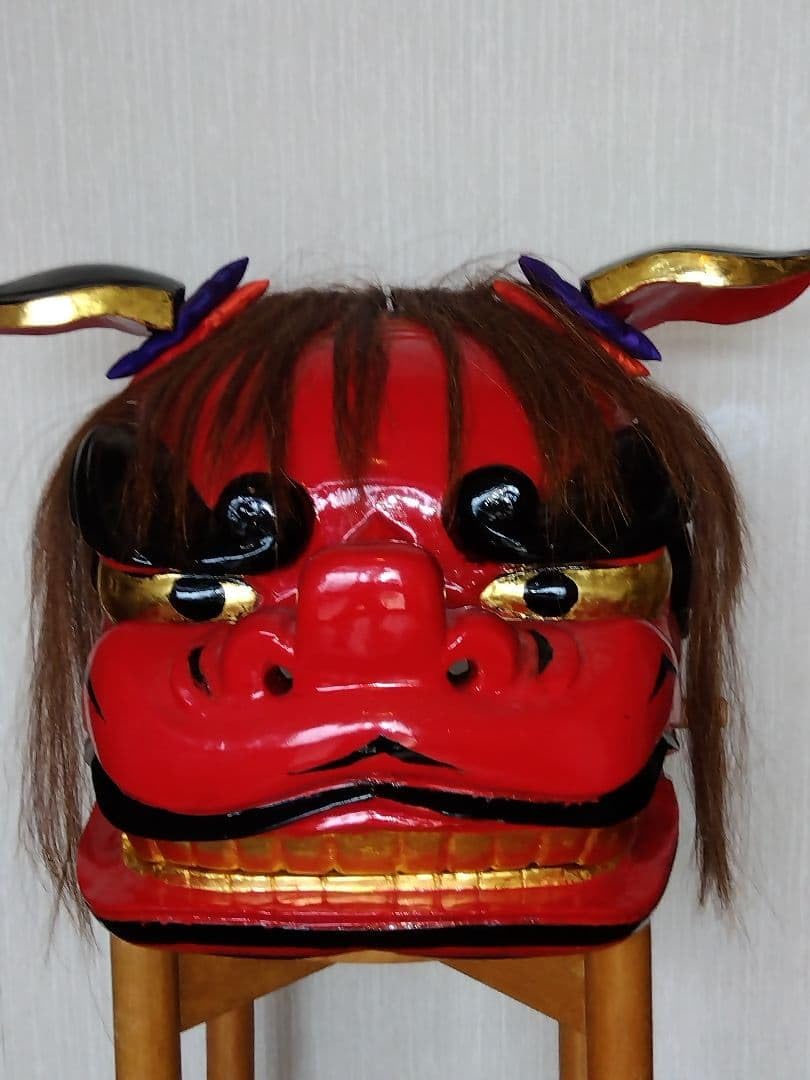 Amazon.co.jp: 獅子頭［常陸獅子］1尺 : おもちゃ