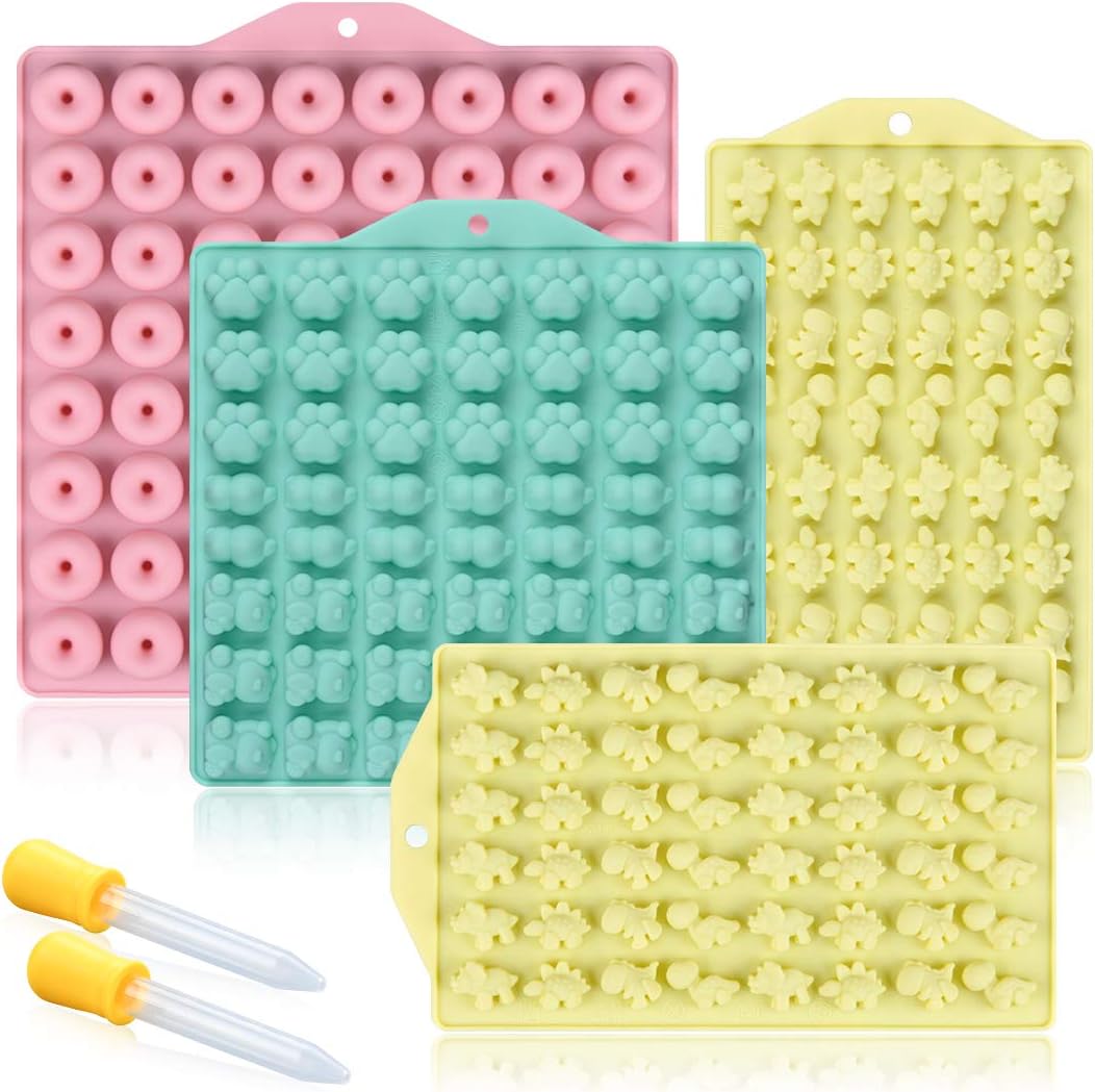 Silicone Candy Molds Gummy Molds Chocolate Molds Mini