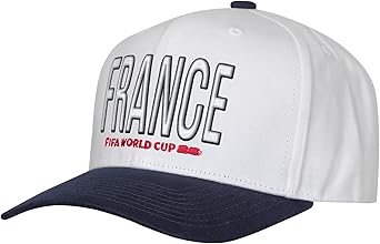 FIFA World Cup 2026 Men's Official 2-Tone Country Wordmark Logo Adjustable Snapback Hat Cap One Size