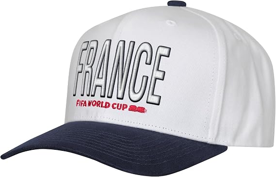 FIFA World Cup 2026 Men's Official 2-Tone Country Wordmark Logo Adjustable Snapback Hat Cap One Size