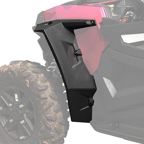 RZR XP 1000 Extensor de guardabarros delantero más ancho, A & UTV PRO XXL Full Mud Guard para 2014-2023 Polaris RZR XP 1000  TurboS 1000900  900 S 2