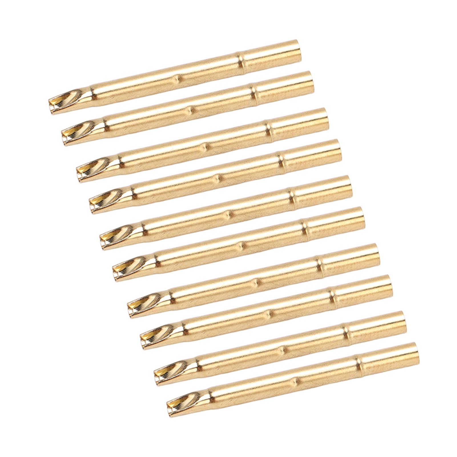 Spring-loaded probe tools, red copper Good precise contact test force for long-term use-image-17