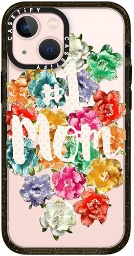 CASETiFY Funda Impact para iPhone 13 Mini [delgada, 8.2 pies, protección contra caídas de grado militar 4X, compatible con carga inalámbrica] – Mamá