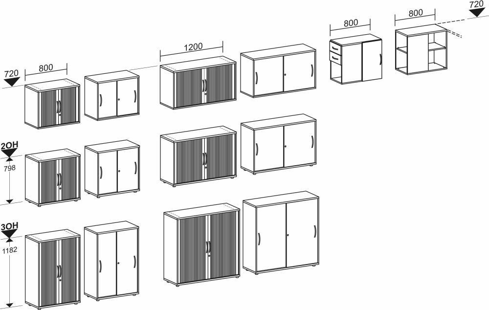 Gera Möbel Schranksystem Flex Schiebetürenschrank, Holzdekor, buche/buche, 80 x 42.5 x 118.2 cm