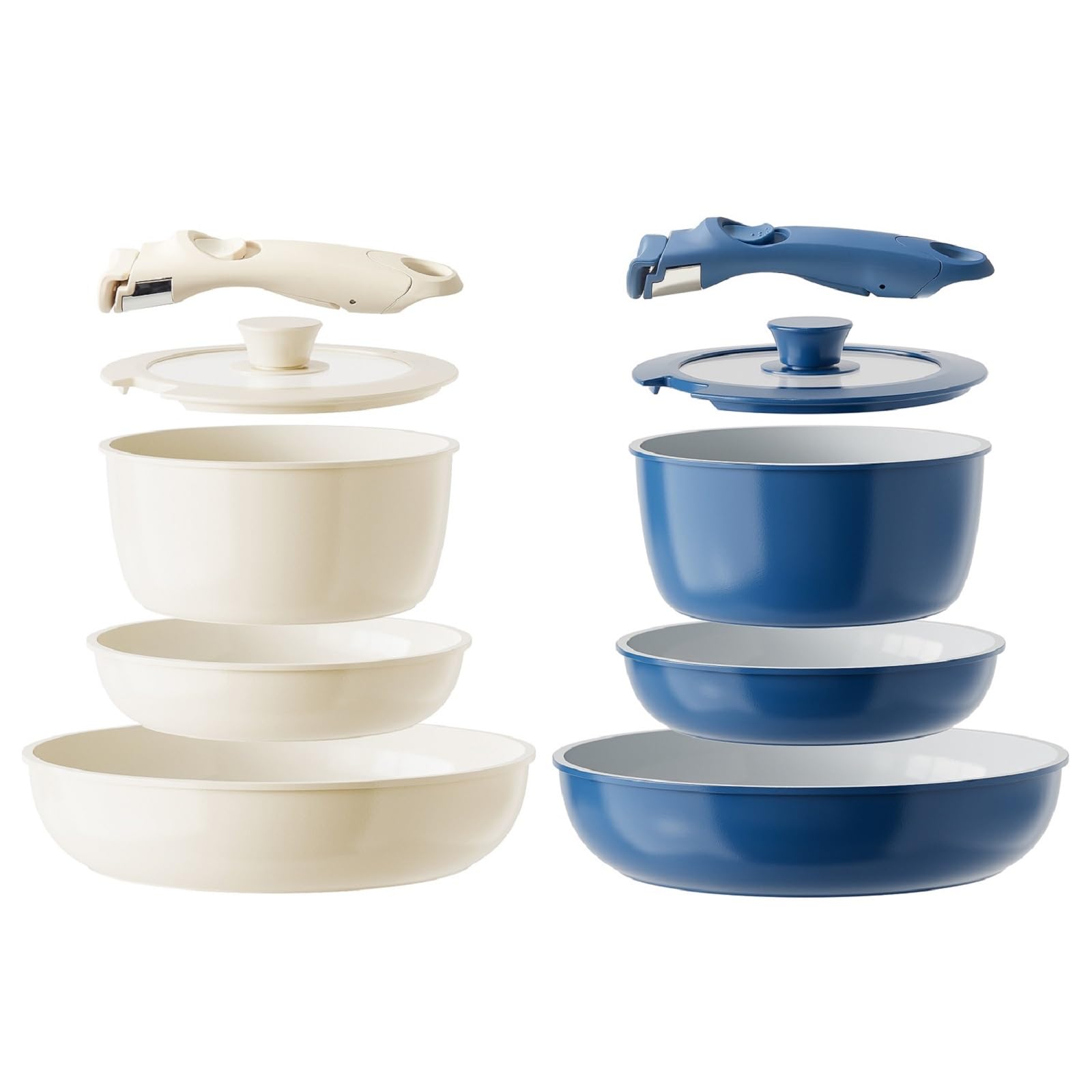 Amazon.com: Redchef Ceramic Pots and Pans, Nonstick Kitchen