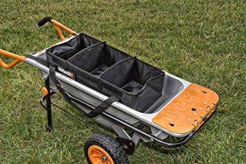 Image of WORX Aerocart Wheelbarrow Adjustable Tub Organizer, WA0234