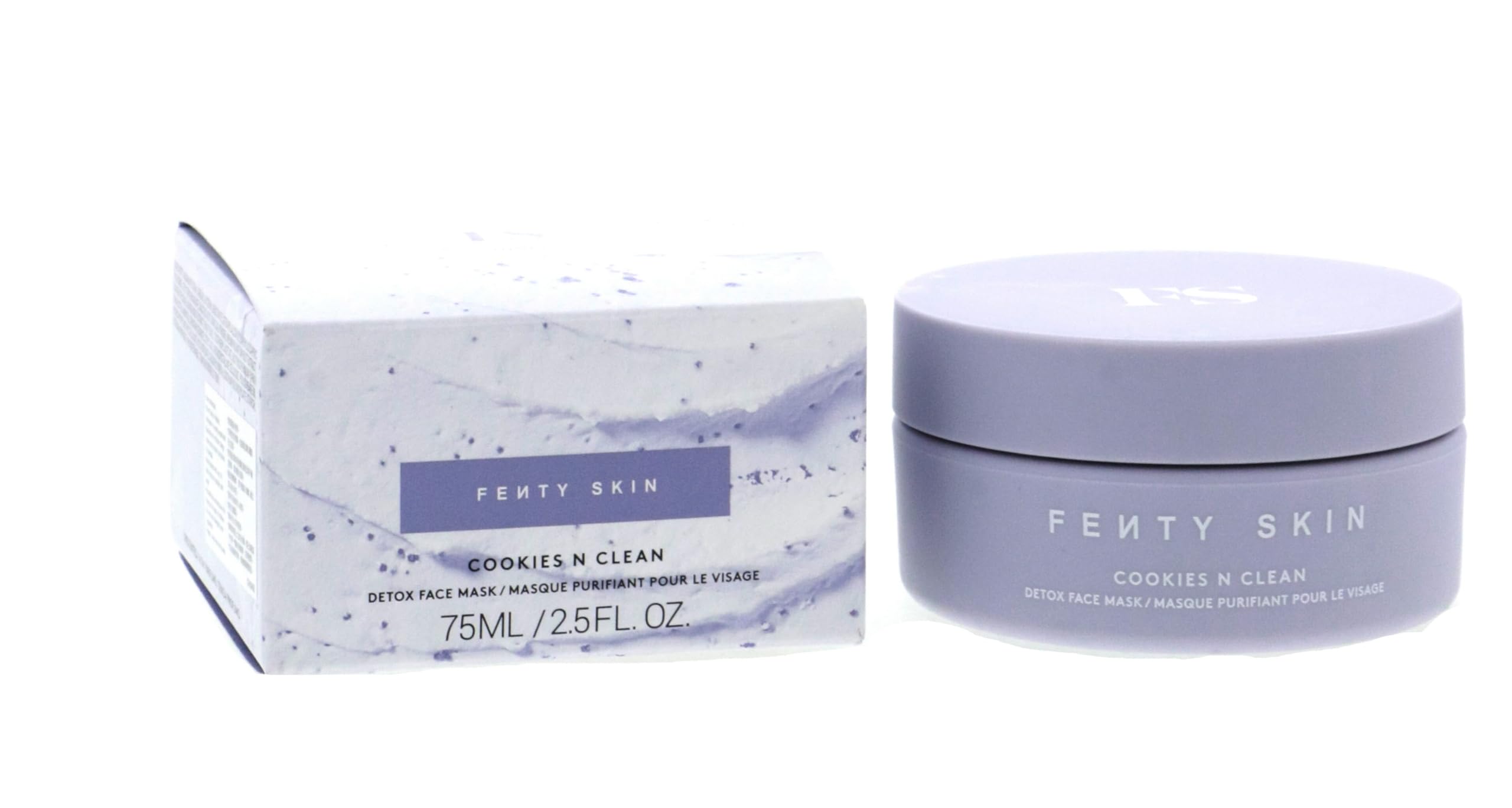 Cookies N Clean Whipped Clay Pore Detox Face Mask with Salicylic Acid + Charcoal 2.5 oz/ 75 mL