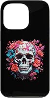 Vista 10 de Breast Cancer Skull Shirt For Women Sugar Skull Pink Ribbon Case for iPhone 16