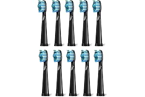 10PCS Replacement Heads for Fairywill Electric Toothbrush D-Series