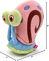 Vista 8 de Youtooz Gary the Snail Stickie 6" Magnetic Soft Spongebob Squarepants Collectible Plush - Cute Toy Collection