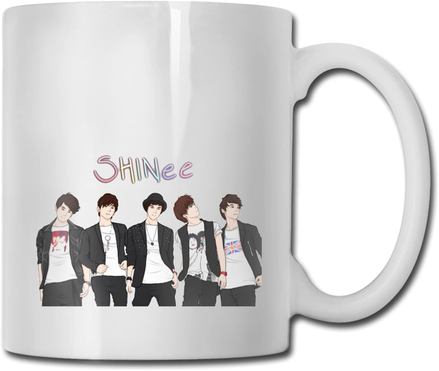 Shinee マグカップ 陶器 大きい耐熱 電子レンジ温め かわいい 贈り物 かっこいい 贈り物 真空断熱330ml おしゃれ Shinee マグカップ 陶器 大きい耐熱 電子レンジ温め かわいい 贈り物 かっこいい 贈り物 真空断熱330ml おしゃれ