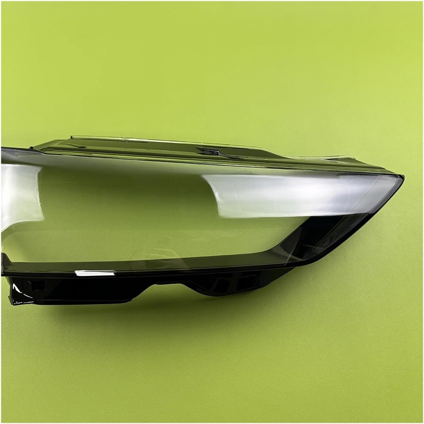 Car Front Headlight Cover Compatible For Audi A7 RS6 RS7 2019 2020 2021 2022 2023 Transparent Lampshade Plexiglass Replace Original Lens(Left)