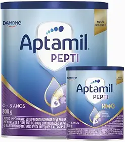 2 Latas- Fórmula infantil em pó Pepti hmo- 800gr