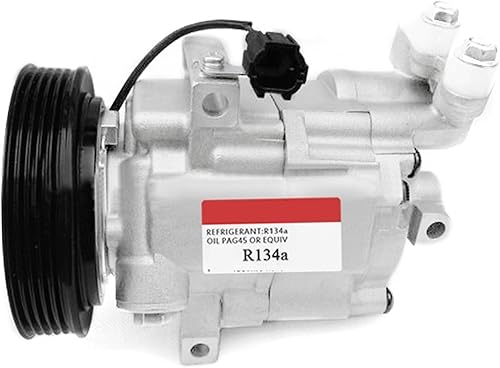 Miniatura 3 de Compresor de CA DKV08 92600AX80A 92600AX80 B 92600AX800 92600AX84B, compatible con Nissan MARCH III MICRO K12 16V Note E11 1.4 1.6