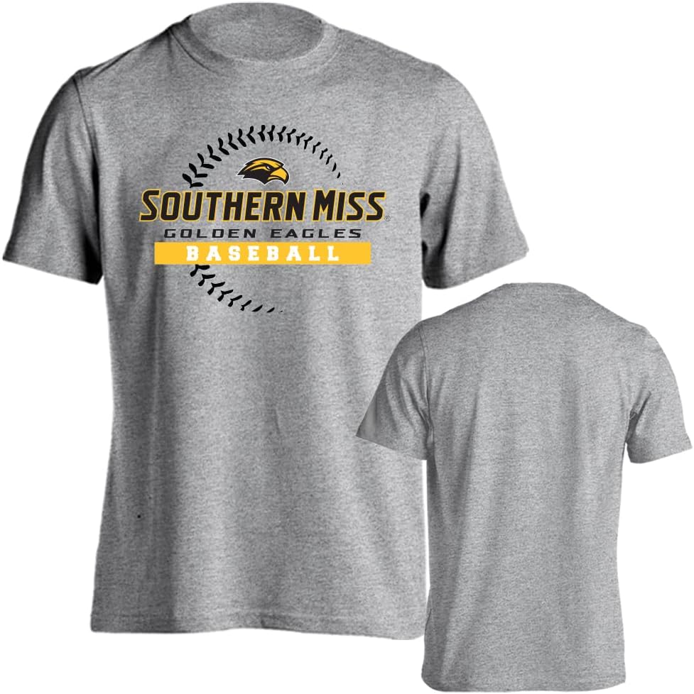 Sport Your Gear Officially Licensed NCAA Baseball Seams Short Sleeve T-Shirt