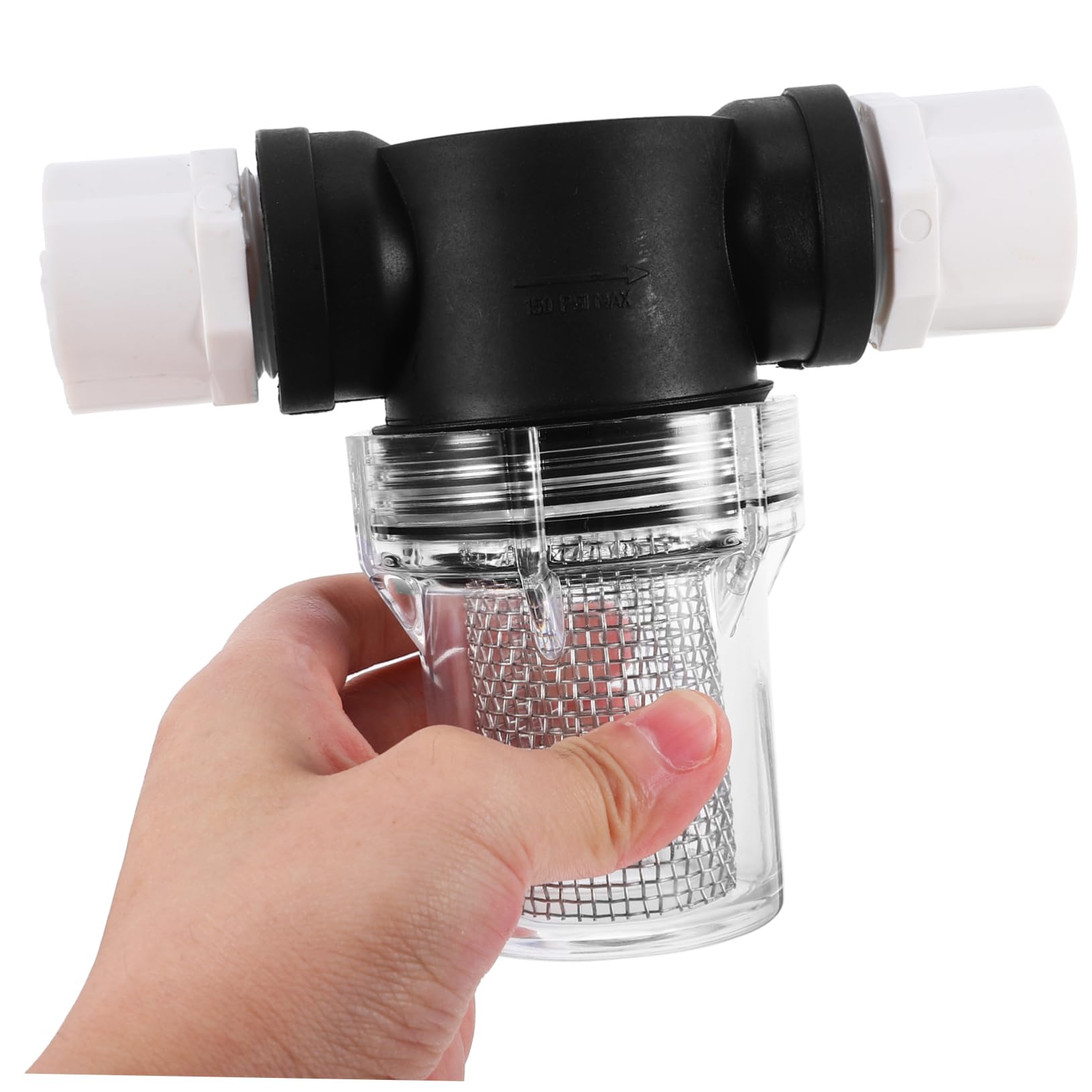 ULTECHNOVO 3pezzi Filtro Strainer Per Pompa Portatile Di Filtrazione Per Irrigazione Giardino Rimuove Detriti Per Pulita e Sicura Design Compatto e Resistente All Uso Quotidiano
