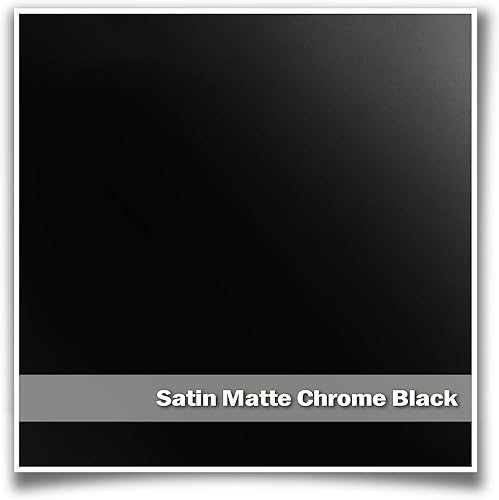 Miniatura 3 de Kit de superposición de vinilo precortado de luz trasera estilo GTR compatible con Infiniti G35 Coupe 2006 2007 - Cromo mate metálico negro