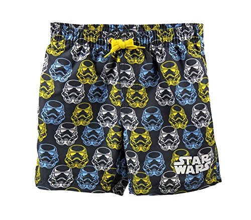 Maillot de bain short enfant STAR WAR Storm Trooper taille de 6 à 12 ans. MEDIA WAVE store ® (8 Ans)