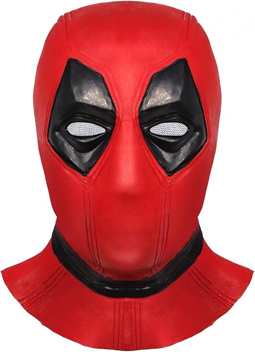 BAJIE Halloween mask halloween film Deadpool cosplay verklighet vuxen