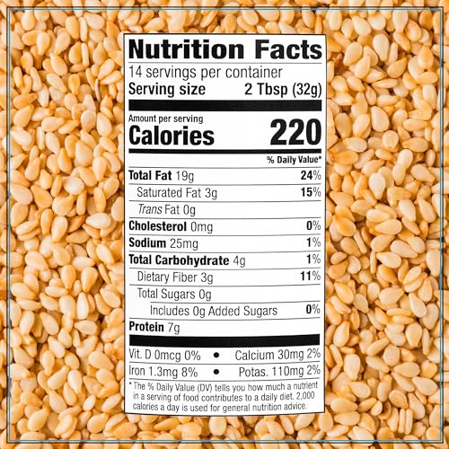 Krinos Tahini, Ground Sesame Seeds 1lb