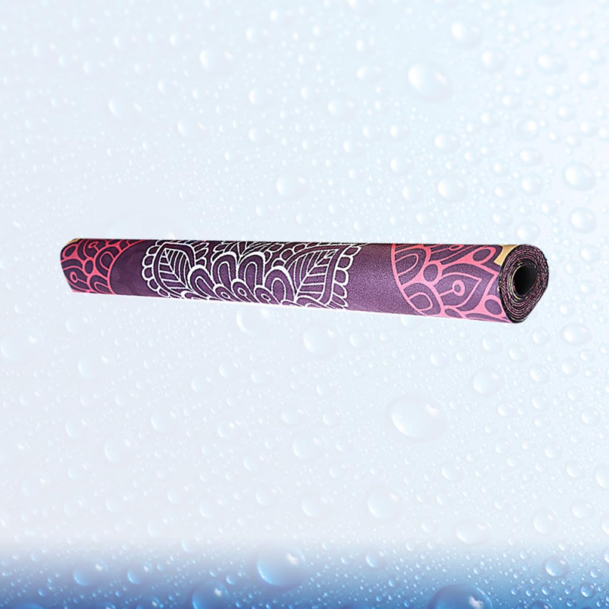 Esterilla de Yoga Antideslizante de Gamuza y Goma Ecológica, 1.5 Mm de Grosor, Adecuado para Deportes y Pérdida de Peso, Portátil y Cómoda para Mujeres E Infantes Varios estilos