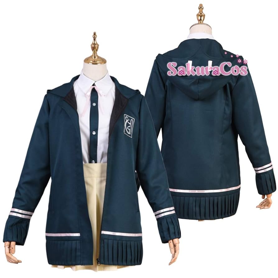 ウィッグ付き 七海千秋 ダンガンロンパ 衣装 Lサイズ Amazon.co.jp: [milky time] ウィッグ付き 七海千秋 コスプレ