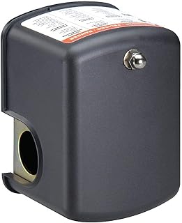 Pressure Switch, 10 to 100 Psi, 1/4