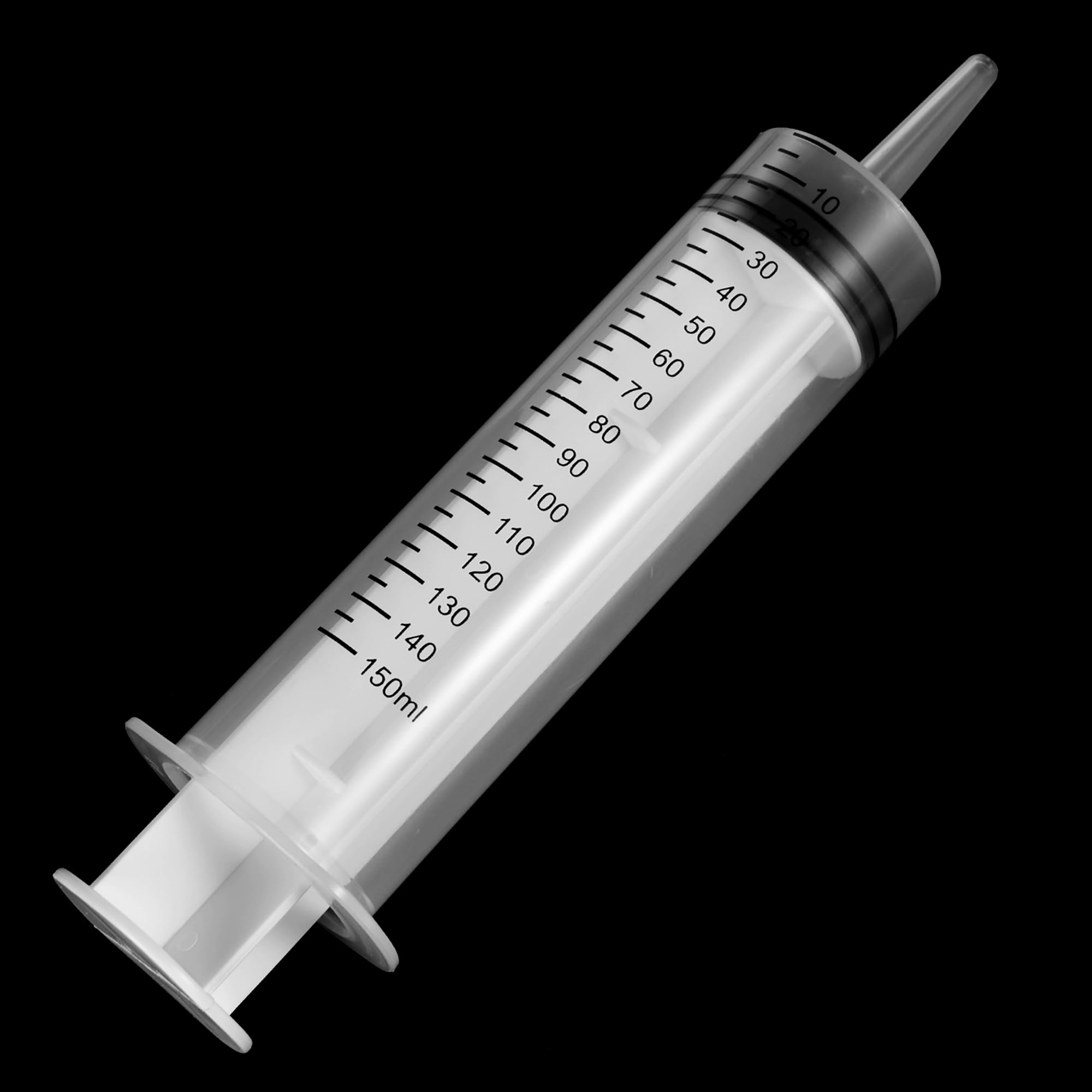 2 Pack 150ml Large Syringes Big Syringes, Large Garden Syringe for Scientific Labs, Measuring, Watering, Refilling (150 ML) (150 ML（3 PCS）) — Amazon image 2