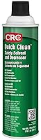 Vista 2 de CRC Disolvente y desengrasante de seguridad de limpieza rápida 03180 – [Paquete de 12] 19 WT OZ, transparente, limpiador en aerosol Limpiadores