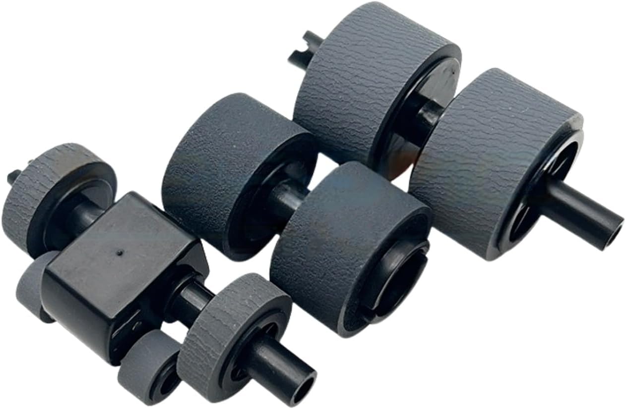 Scanner Paper Pickup Roller Kit for Brother ADS-2200 ADS-2700W ADS-3100 ADS-3300W High Speed Scanner Pick up Wheel Feed Wheel Pagination Wheel Feeder Roller