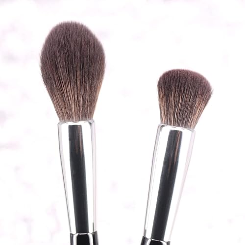 Miniatura 2 de Vela.Yue Pinceles de maquillaje Set 2pcs Precisión Forma de Cara Highlighter Blender Maquillaje Cepillo