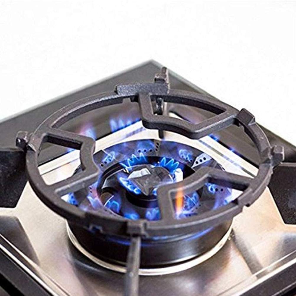 Wok Ring,Universal Non Slip Cast Iron Wok Support Ring Stove Trivets for Kitchen Wok Cooktop Range Pan Holder Stand Stove Rack Milk Pot Holder for Gas Hob